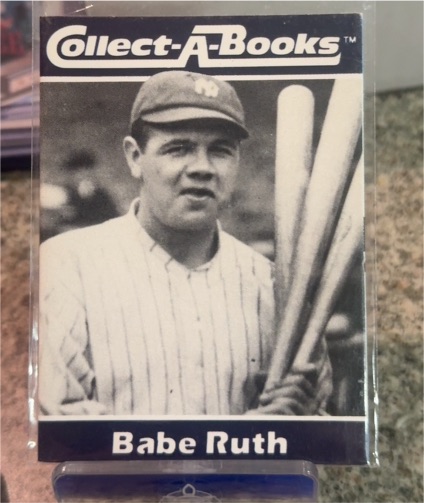 1990 CMC Collect-A-Books #10 Babe Ruth — front