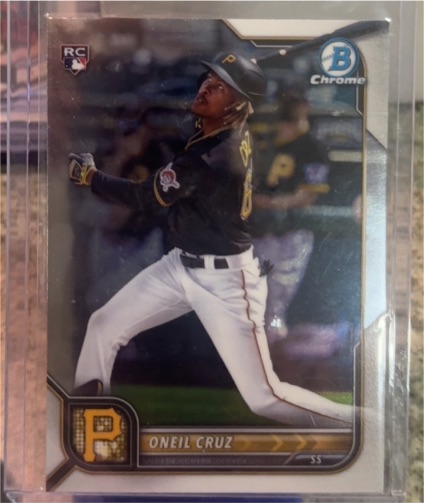 2022 Bowman Chrome #45 Oneil Cruz — front