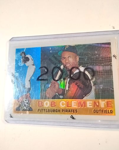 1960 Topps #20 Roberto Clemente — front