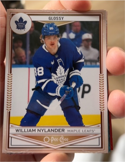 2024-25 Upper Deck Series 1 O-Pee-Chee Glossy #OG-4 William Nylander — front