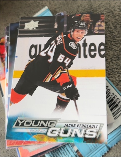 2022-23 Upper Deck Series 1 #212 Jacob Perreault — front