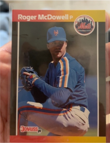1989 Donruss #265 Roger McDowell — front