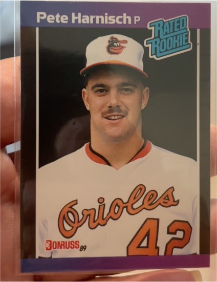 1989 Donruss #44 Pete Harnisch — front