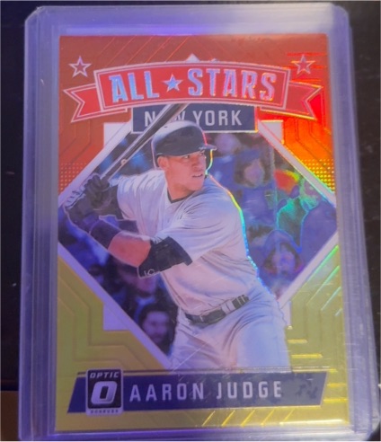 2018 Donruss Optic #171 Aaron Judge All Stars — front