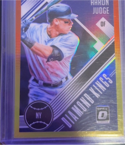 2018 Donruss Optic #19 Aaron Judge Diamond Kings — front
