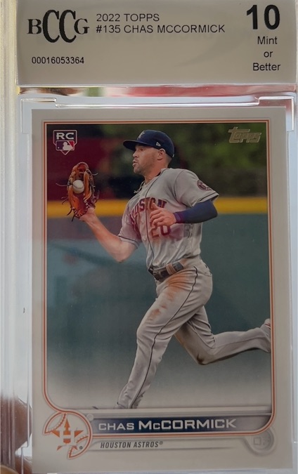 2022 Topps #135 Chas McCormick — front