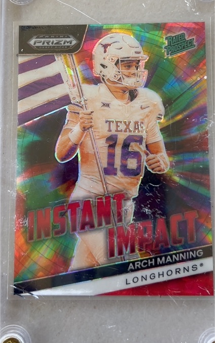 2024 Panini Prizm Draft Picks Instant Impact #II-AM Arch Manning — front