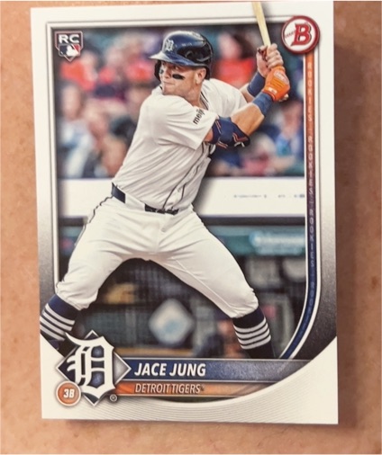 2025 Bowman #59 Jace Jung — front