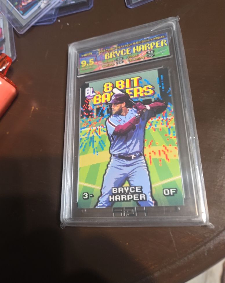 2023 Topps Big League 8 Bit Ballers #8B-14 Bryce Harper — front