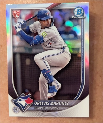 2025 Bowman Chrome #75 Orelvis Martinez — front
