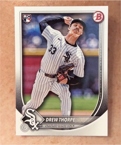 2025 Bowman #8 Drew Thorpe — front