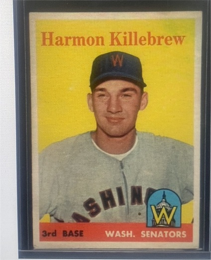 1958 Topps #288 Harmon Killebrew — front