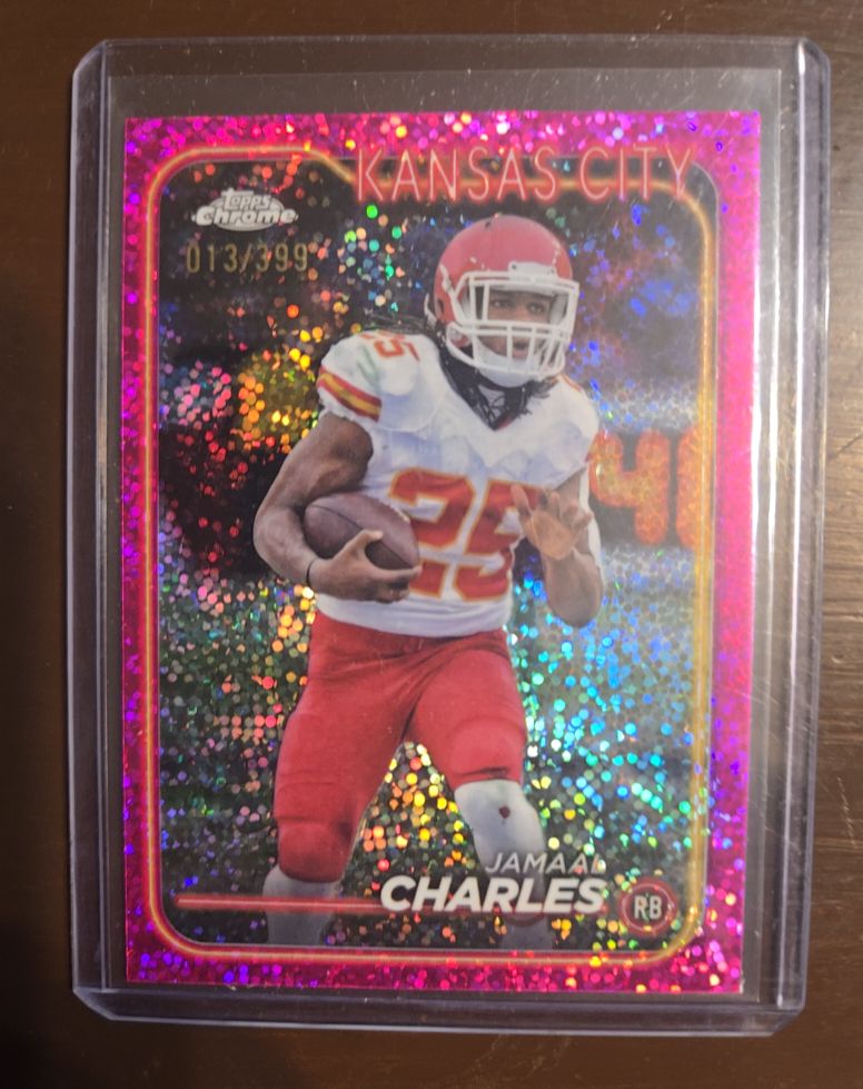 2024 Topps Chrome #95 Jamaal Charles — front