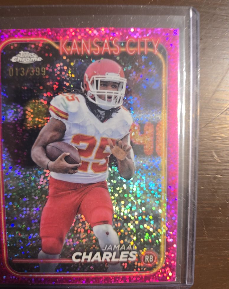 2024 Topps Chrome #95 Jamaal Charles — front