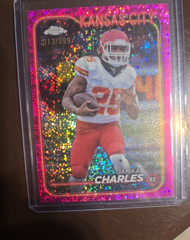 2024 Topps Chrome #95 Jamaal Charles — front
