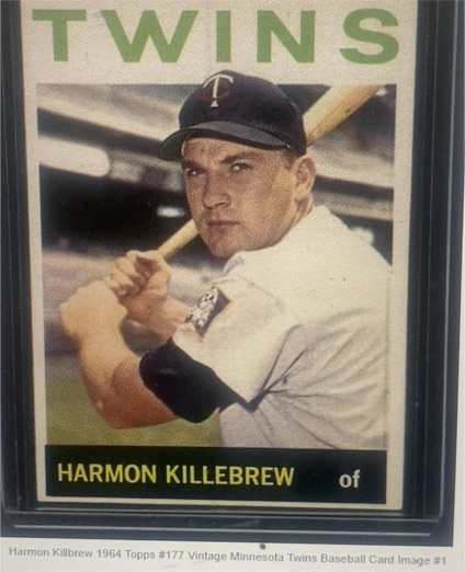 1964 Topps #177 Harmon Killebrew — front