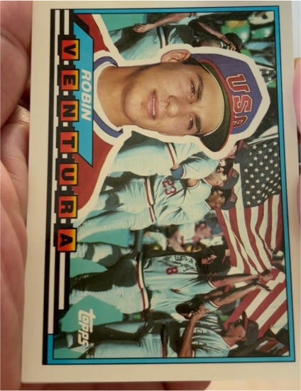 1989 Topps Big # (Robin Ventura) — front