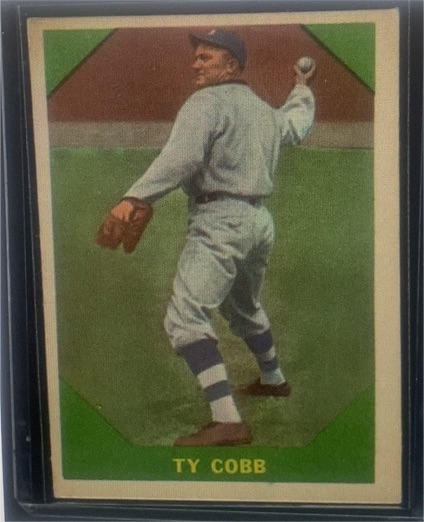 1960 Fleer #42 Ty Cobb — front