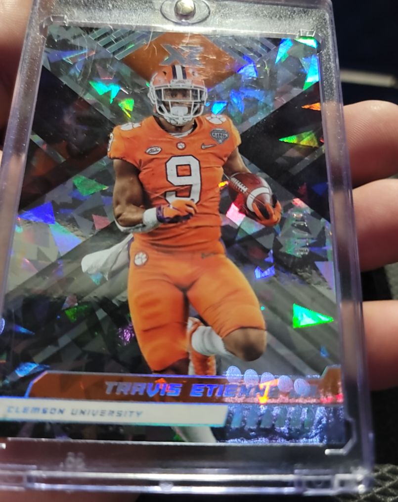 2023 Panini Chronicles XR Draft Picks #19 Travis Etienne Jr. — front