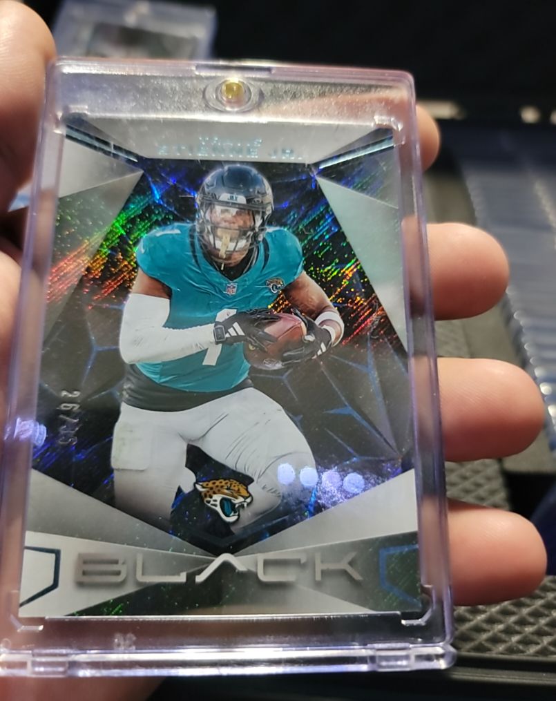 2024 Panini Black #9 Treylon Burks — front