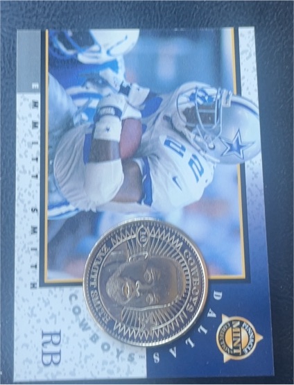1997 Pinnacle Mint #22 Emmitt Smith — front