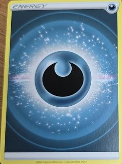 2022 Pokémon SWSH09 Darkness Energy — front