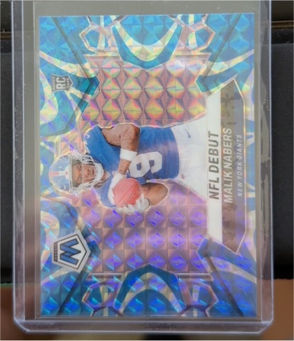 2024 Panini Mosaic NFL Debut #284 Malik Nabers — front