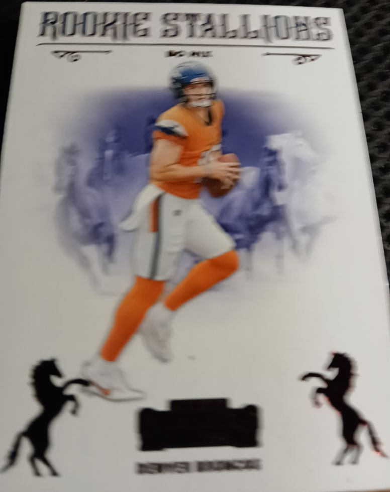 2024 Panini Contenders Rookie Stallions #2 Bo Nix — front