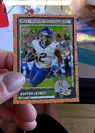 2025 Panini Score A Treat Halloween #14 Ashton Jeanty — front