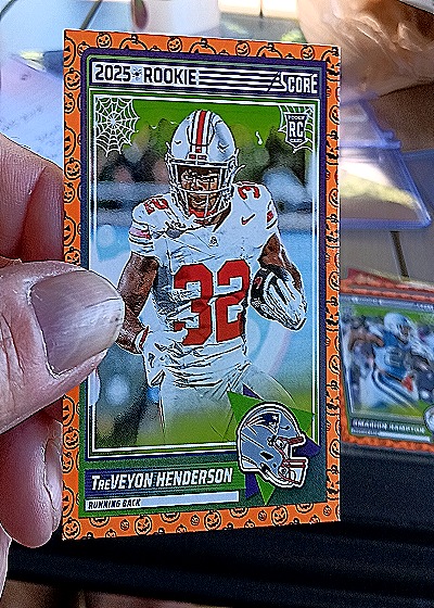 2025 Panini Score #59 TreVeyon Henderson — front