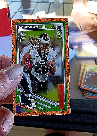 2025 Panini Score A Treat Football #61 Saquon Barkley — front