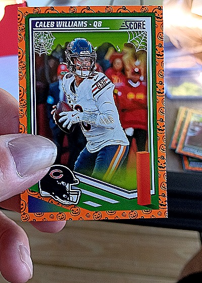 2025 Panini Score-A-Treat #107 Caleb Williams — front