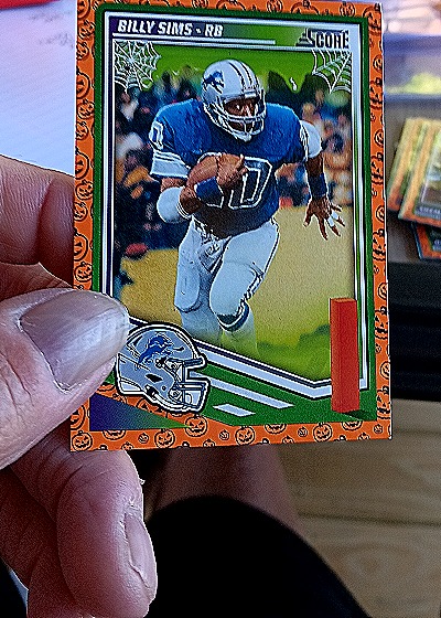 2025 Panini Score-A-Treat #233 Billy Sims — front