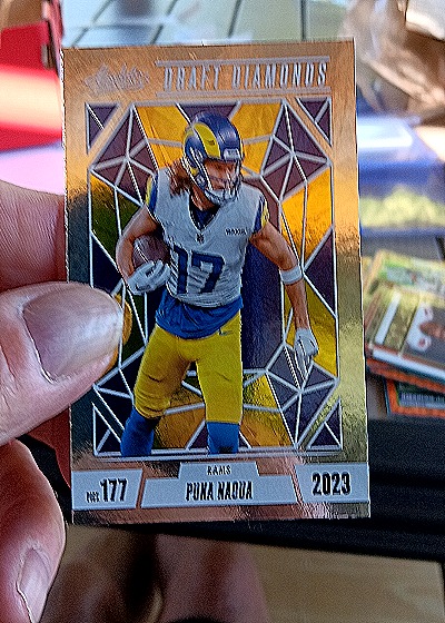 2024 Panini Absolute Draft Diamonds #DD-PNA Puka Nacua — front
