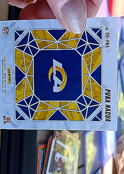 2024 Panini Absolute Draft Diamonds #DD-PNA Puka Nacua — back