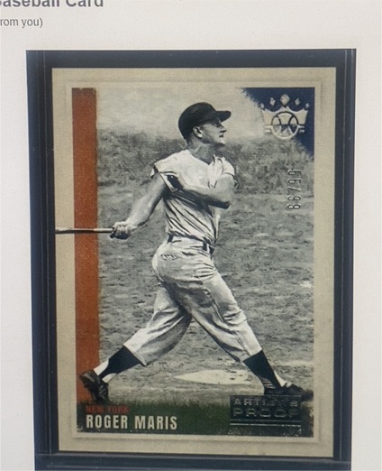 2022 Panini Diamond Kings #9 Roger Maris — front