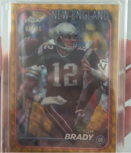 2024 Topps Chrome #120 Tom Brady — front