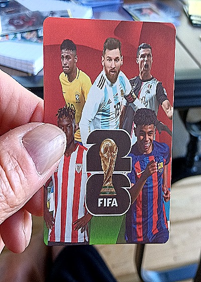 2023 FIFA 365 #20-038 Lionel Messi — back