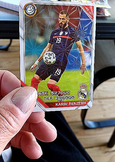 2020 Panini FIFA 24-087 Karim Benzema — front