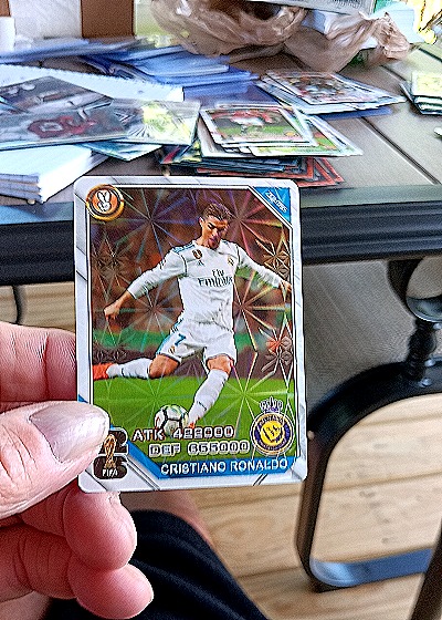 2022 Panini FIFA 365 #8 Cristiano Ronaldo — front