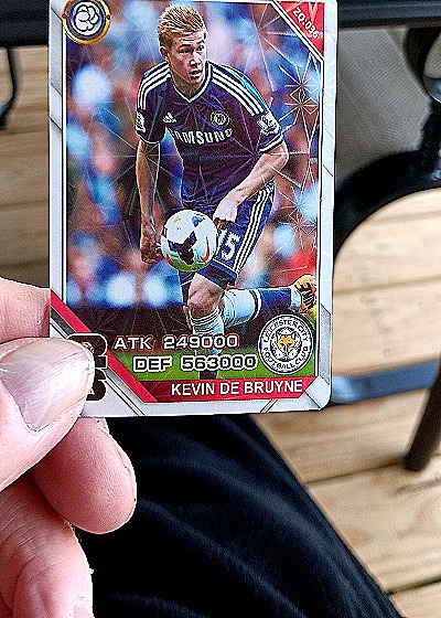 2023 Unknown Soccer Card ZQ-25 Kevin De Bruyne — front