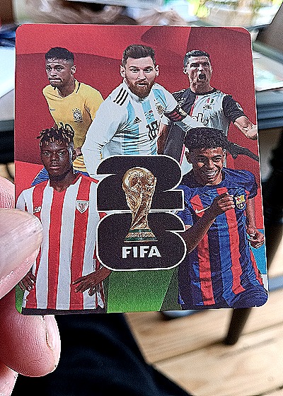2023 Unknown Soccer #20/86 Achraf Hakimi — back