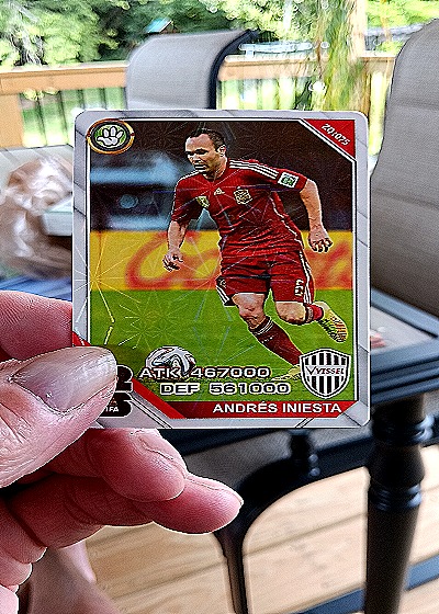 2022 Panini FIFA World Cup #20 Andrés Iniesta — front