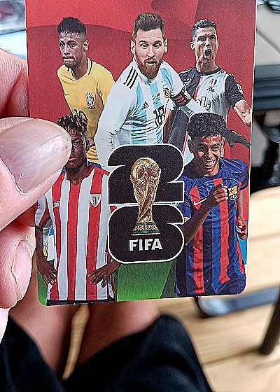 2022 Panini FIFA World Cup #7 Lionel Messi — back