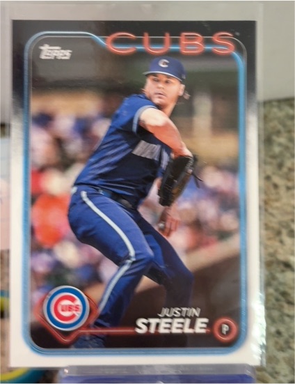 2024 Topps #318 Justin Steele — front