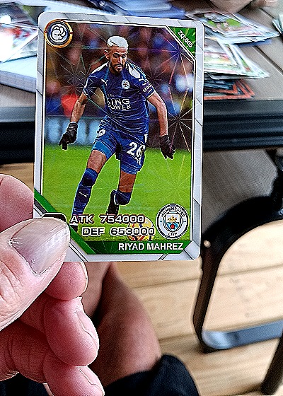 2022-23 Panini Prizm Premier League #20 Riyad Mahrez — front