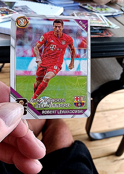 2022 Panini FIFA World Cup Robert Lewandowski — front