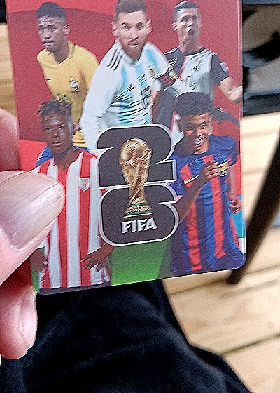 2022 Panini FIFA World Cup Robert Lewandowski — back