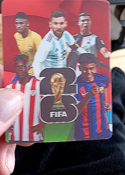 2022 FIFA World Cup Sticker — back