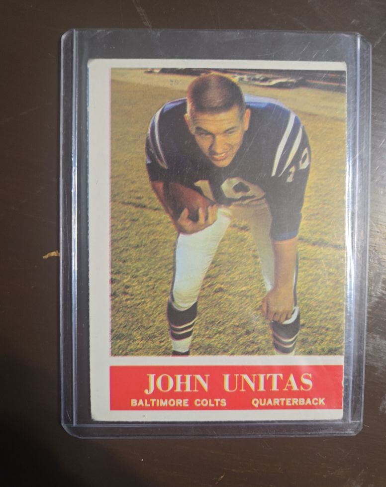 1964 Philadelphia #12 John Unitas — front